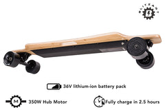 BLITZART Huracane 38" Electric Longboard - Electric Skateboard