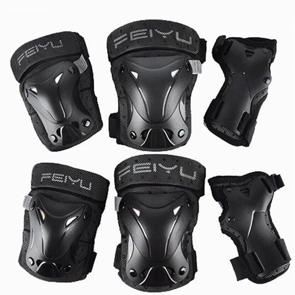 Adults Kids Cycling Roller Skiing Skate Board Knee Elbow Knee Wrist Chilren Men Women Safety Protective Outdoor Skating Pads - Electric Skateboard