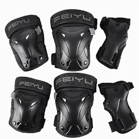 Adults Kids Cycling Roller Skiing Skate Board Knee Elbow Knee Wrist Chilren Men Women Safety Protective Outdoor Skating Pads - Electric Skateboard