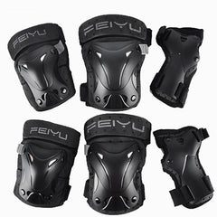 Adults Kids Cycling Roller Skiing Skate Board Knee Elbow Knee Wrist Chilren Men Women Safety Protective Outdoor Skating Pads - Electric Skateboard