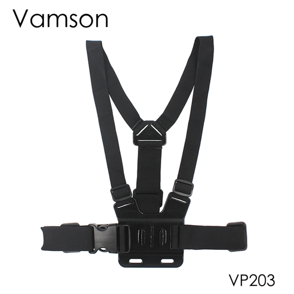 Vamson for Gopro Accessories Chest Strap Belt Body Tripod Harness Mount For Gopro Hero 5 4 3+for Xiaomi for Yi 4K Camera VP203 - Electric Skateboard