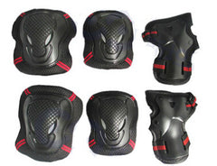 6 Pieces/Set Men Women Children Kid Sports Roller Skating Skateboard Skiing Elbow Knee Pads Wrist Protective Guard Gear Pad Gear - Electric Skateboard