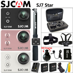 Original SJCAM SJ7 Star Action Camera 4K WiFi Sports DV Ultra HD Ambarella A12S75 2.0" Touch Screen 30m Waterproof Remote SJ Cam - Electric Skateboard