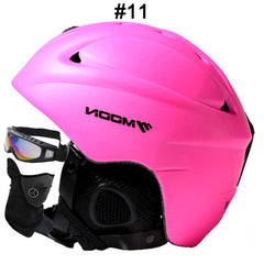 MOON Professional Ski Helmet High Quality Women Men Skiing Helmet Ultralight Ski Snowboard Skateboard Helmet 52-64CM - Electric Skateboard