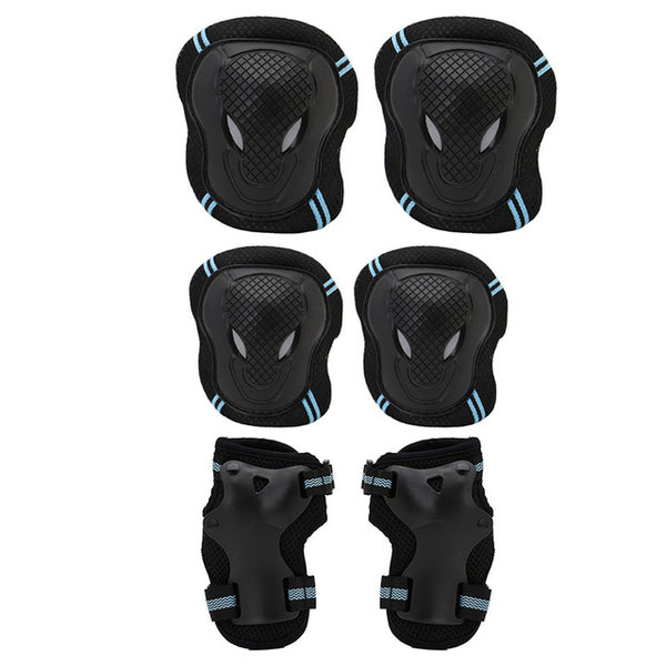6pcs Skating Protective Gear Sets Elbow Knee Pads Bike Skateboard For Adult Kid - Electric Skateboard