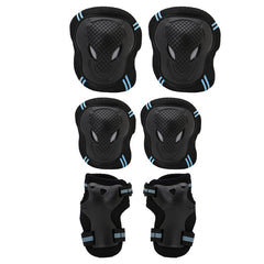 6pcs Skating Protective Gear Sets Elbow Knee Pads Bike Skateboard For Adult Kid - Electric Skateboard
