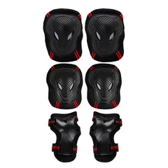 6pcs Skating Protective Gear Sets Elbow Knee Pads Bike Skateboard For Adult Kid - Electric Skateboard
