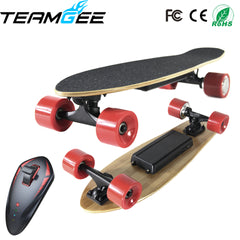 Portable Single Motor Electric Moterized Longboard 4 Wheels Electric Skateboards with Wireless Remote Controller Dropshipping - Electric Skateboard