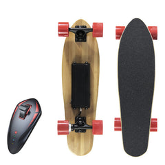 Portable Single Motor Electric Moterized Longboard 4 Wheels Electric Skateboards with Wireless Remote Controller Dropshipping - Electric Skateboard