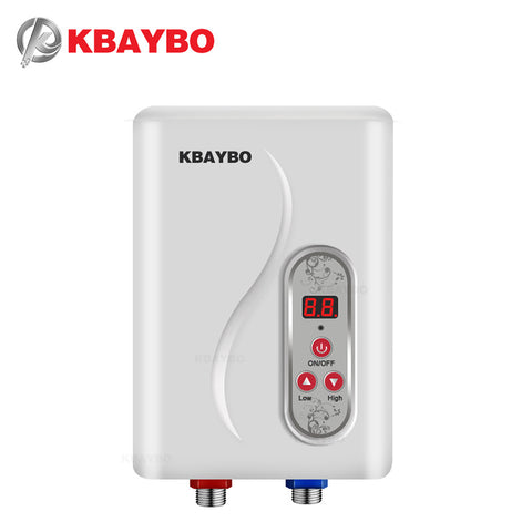 7000W Instantaneous Water Heater Instant Electric Tankless Water Heater Instant Electric Water Heating Shower 3 seconds hot - Electric Skateboard