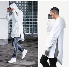 Men Hoodies  Hip-hop Skateboard Streetwear Women Sweatshirts Oversized  Mens Warm Long Sleeve Casual Hooded Sweatshirt - Electric Skateboard