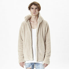 hip hop skateboard urban clothes Men hoodies Hooded Cardigan Sherpa hoodie streetwear cool kanye west clothing fashion - Electric Skateboard