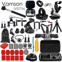Vamson for Gopro Accessories Set for go pro hero 6 5 4 3 kit 3 way selfie stick for Eken h8r / for xiaomi for yi EVA case VS77 - Electric Skateboard