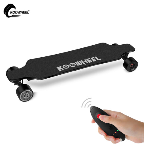 Upgraded Koowheel 4 Wheel Electric Longboard+Replaceable Electric Skateboard Samsung Battery+Remote steering-wheel Hoverboard - Electric Skateboard