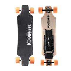 Upgraded Koowheel 4 Wheel Electric Longboard+Replaceable Electric Skateboard Samsung Battery+Remote steering-wheel Hoverboard - Electric Skateboard
