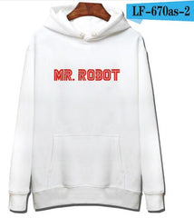 Mr Robot Hooded Sweatshirt Hoodies Young People Music Fans Hip Hop Skateboards Creative Hooded Hot Sale Sweatshirt XXS-XXXXL - Electric Skateboard