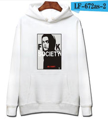 Mr Robot Hooded Sweatshirt Hoodies Young People Music Fans Hip Hop Skateboards Creative Hooded Hot Sale Sweatshirt XXS-XXXXL - Electric Skateboard