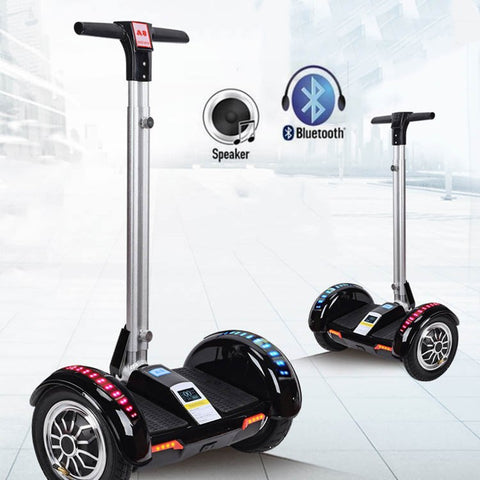 2017 New 10inch Hoverboard Electric Scooter Bluetooth +Speaker+Led Light+Remote key Self balancing scooter - Electric Skateboard