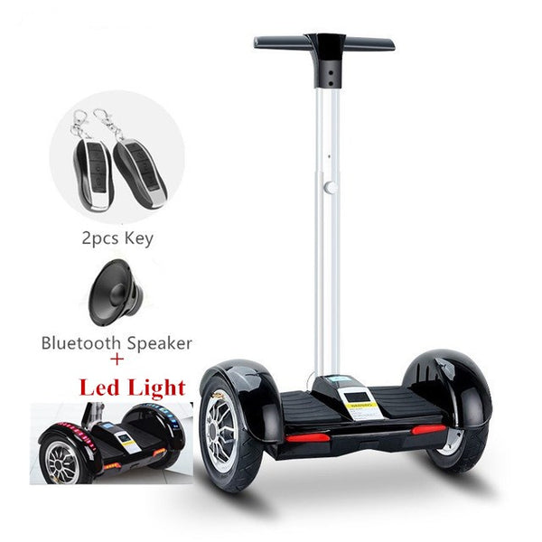 2017 New 10inch Hoverboard Electric Scooter Bluetooth +Speaker+Led Light+Remote key Self balancing scooter - Electric Skateboard
