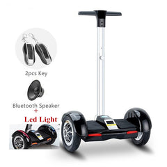 2017 New 10inch Hoverboard Electric Scooter Bluetooth +Speaker+Led Light+Remote key Self balancing scooter - Electric Skateboard