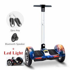 2017 New 10inch Hoverboard Electric Scooter Bluetooth +Speaker+Led Light+Remote key Self balancing scooter - Electric Skateboard