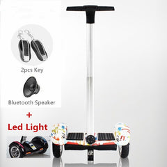 2017 New 10inch Hoverboard Electric Scooter Bluetooth +Speaker+Led Light+Remote key Self balancing scooter - Electric Skateboard