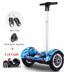 2017 New 10inch Hoverboard Electric Scooter Bluetooth +Speaker+Led Light+Remote key Self balancing scooter - Electric Skateboard