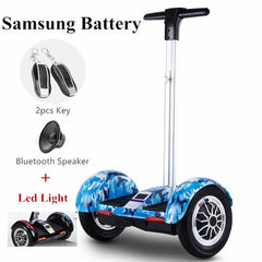 2017 New 10inch Hoverboard Electric Scooter Bluetooth +Speaker+Led Light+Remote key Self balancing scooter - Electric Skateboard