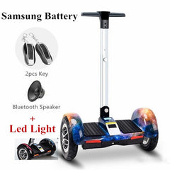 2017 New 10inch Hoverboard Electric Scooter Bluetooth +Speaker+Led Light+Remote key Self balancing scooter - Electric Skateboard