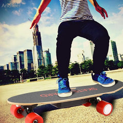 Electric Skateboard Outdoor Board with Bluetooth Speaker Front Light Remote Controller E-Skateboards - Electric Skateboard