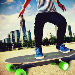 Electric Skateboard Outdoor Board with Bluetooth Speaker Front Light Remote Controller E-Skateboards - Electric Skateboard