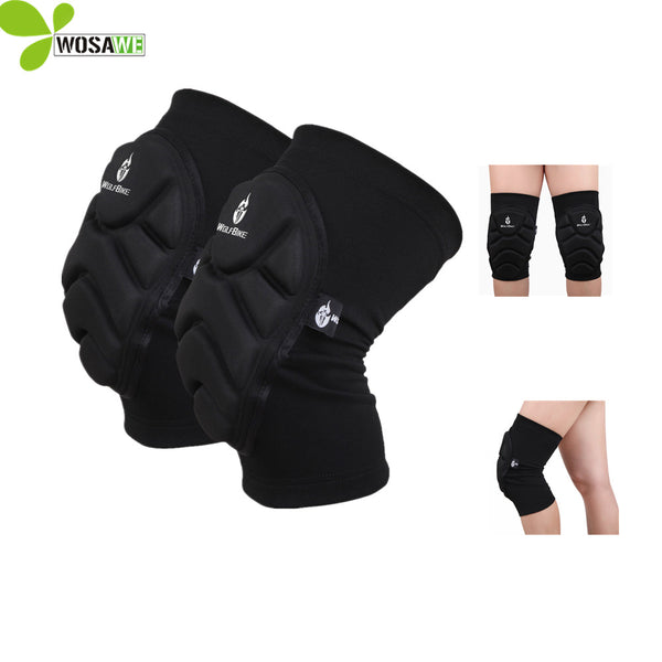 WOSAWE Skiing volleyball knee protector basketball skateboard Soccer Football knee pads Protect Cycling knee support Knee pads - Electric Skateboard