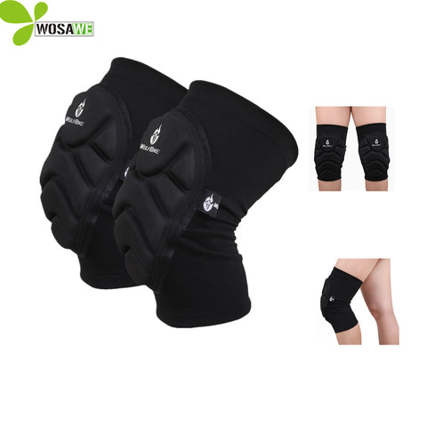 WOSAWE Skiing volleyball knee protector basketball skateboard Soccer Football knee pads Protect Cycling knee support Knee pads - Electric Skateboard
