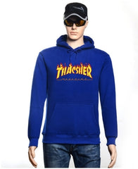 New Trasher Hoodies Men/Women Fashion Printing Cotton 1:1 Casual Sweatshirts Summer Skateboard Tee Boy Skate Hoodies - Electric Skateboard