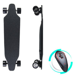 Double Drive Electric Skateboard Wireless Remote Control 2x300W Motors 4 Wheels Dual Drive Electric Scooter Longboard 36V 4.4Ah - Electric Skateboard