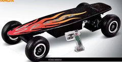 free shipping 4 wheels electric skateboard max speed 32km/h range 26km Wireless remote control 400w 800w electric scooter - Electric Skateboard