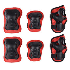 6pcs/set Children's Skateboard Wheel Slide Protection Pads Kids Roller Skating  Knee Elbow Wrist Protector Guard Pads Kit - Electric Skateboard