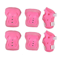 6pcs/set Children's Skateboard Wheel Slide Protection Pads Kids Roller Skating  Knee Elbow Wrist Protector Guard Pads Kit - Electric Skateboard
