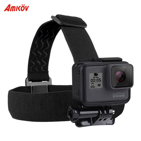 Sport Camera Gopro Accessories Headband Chest Head Strap Mount Monopod for Go pro Hero 3 3+ 4 5 SJ4000 SJ5000 Sport Cam Helmet - Electric Skateboard
